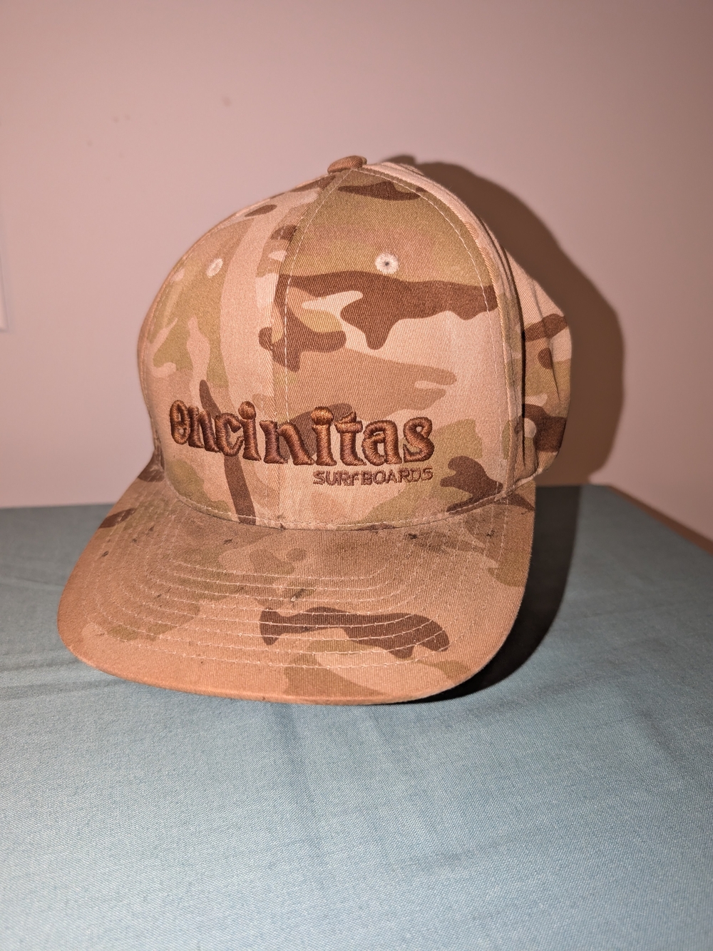 Encinitas Surfboards California Classic Camo Snapback Hat